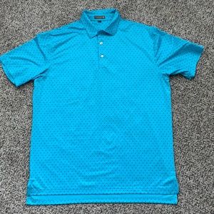 Peter Millar shark fin polo from Stonebridge Ranch, The Dye Course